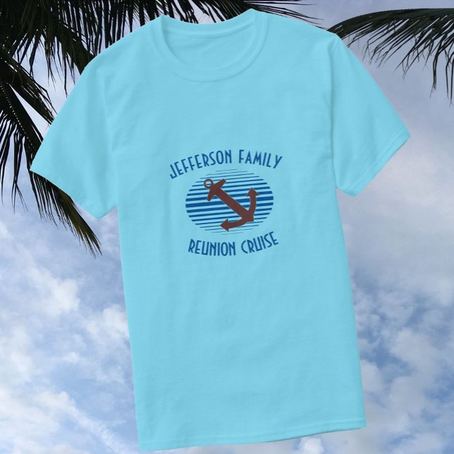 Camiseta Cruceros de reunificación familiar de anclaje náut (Subido por el creador)