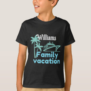 Camiseta Cruceros de vacaciones editables