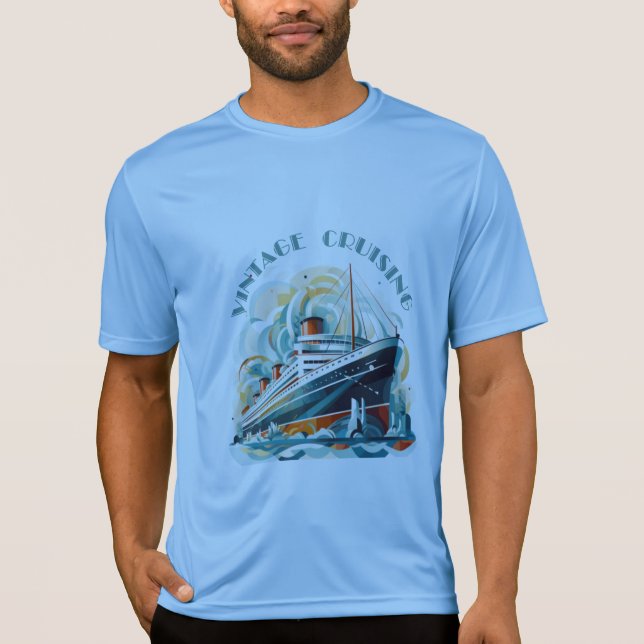 Camiseta Cruceros de vintage (Anverso)