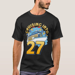 Camiseta Cruceros En Barco En 27 Cruceros