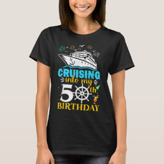 Camiseta Cruceros en mi crucero de 50 años