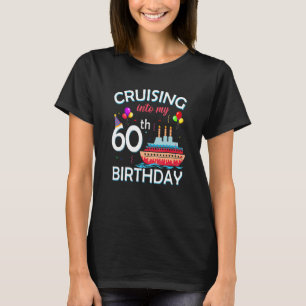 Camiseta Cruceros en mi crucero de 60 años