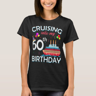 Camiseta Cruceros en mi crucero de 60 años