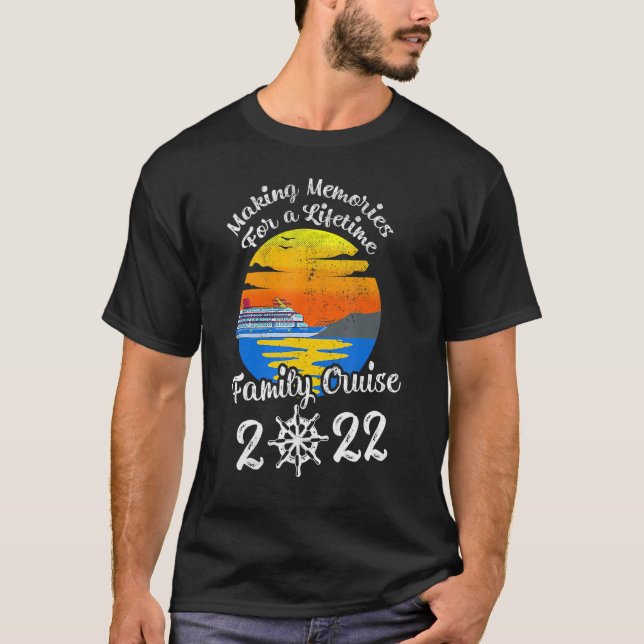 Camiseta Cruceros Familiares 2022 Haciendo Recuerdos Durant (Anverso)