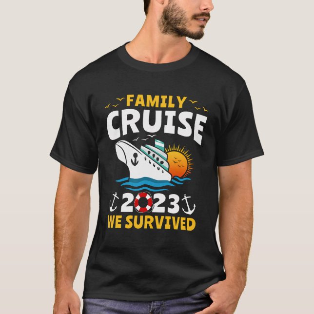 Camiseta Cruceros familiares 2023 I para barcos sobrevivien (Anverso)