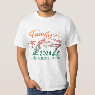 Camiseta Cruceros familiares 2024 Reuniendo Recuerdos