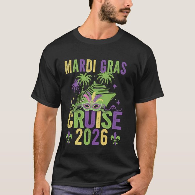 Camiseta Cruceros familiares a juego NOLA 2026 (Anverso)