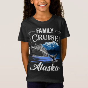 Camiseta Cruceros familiares Alaska Hombres Mujeres y Niños