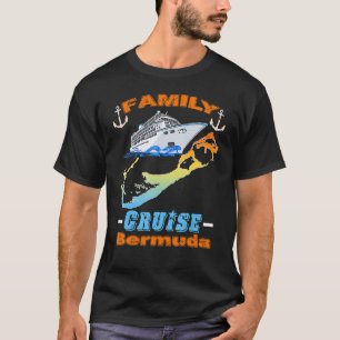 Camiseta Cruceros familiares Bermudas Hombres Mujeres Y Niñ