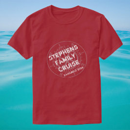 Camiseta Cruceros familiares con brújula
