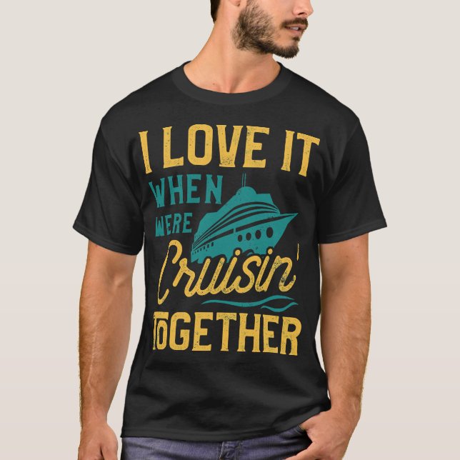Camiseta Cruceros familiares, cruceros grupales, divertidos (Anverso)