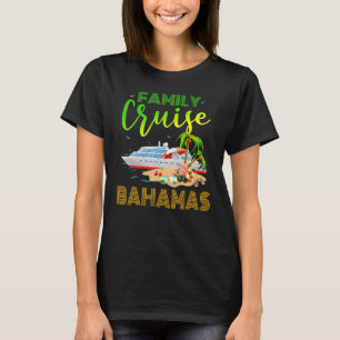 Camiseta Cruceros familiares de las Bahamas Cruise Cruise
