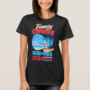 Camiseta Cruceros familiares en Bermudas 2024 Hombres Mujer