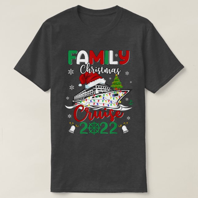 Camiseta Cruceros familiares Navidades 2022  (Diseño del anverso)