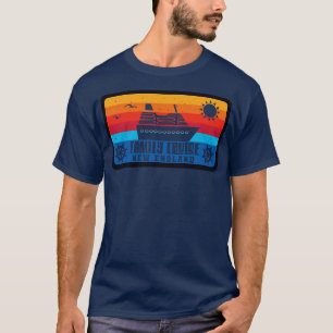 Camiseta Cruceros familiares New England Vintage Retro Styl