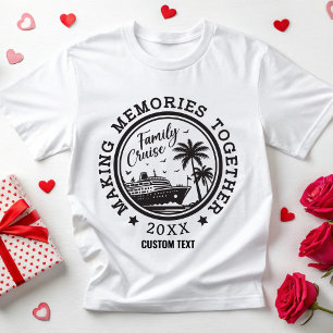 Camiseta Cruceros familiares personalizados 2025 Haciendo R