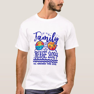 Camiseta Cruceros familiares por el cumpleaños