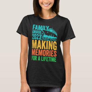 Camiseta Cruceros familiares Retro Cruise Style 2023