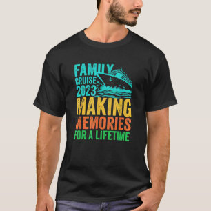 Camiseta Cruceros familiares Retro Cruise Style 2023