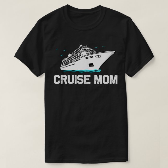 Camiseta Cruceros Guay Para Mamá Y Familia Cruizando Vacaci (Diseño del anverso)