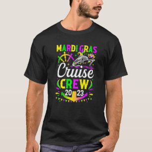 Camiseta Cruceros Mardi Gras Cruise Crew Cruising Squad Cru