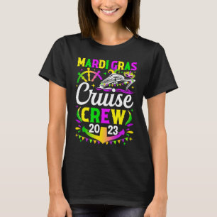Camiseta Cruceros Mardi Gras Cruise Crew Cruising Squad Cru