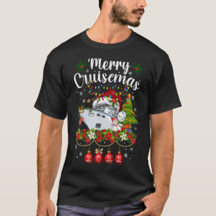 Camiseta Cruceros Merry Cruisemas 2022 Cruise Santa Hat Rei