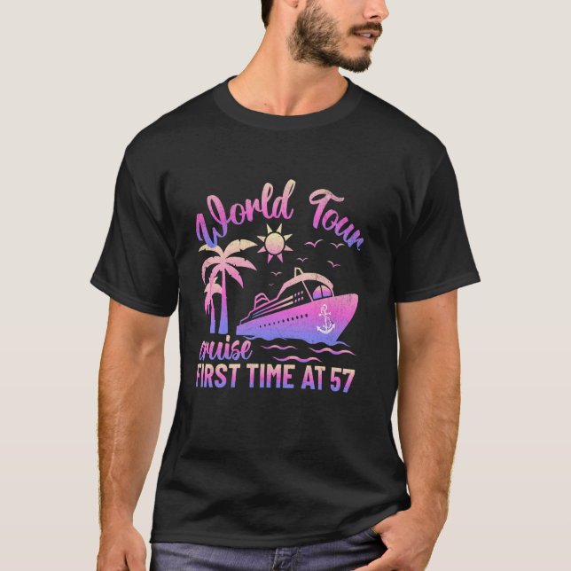 Camiseta Cruceros Mundiales Por Primera Vez En 57 Cruzados  (Anverso)