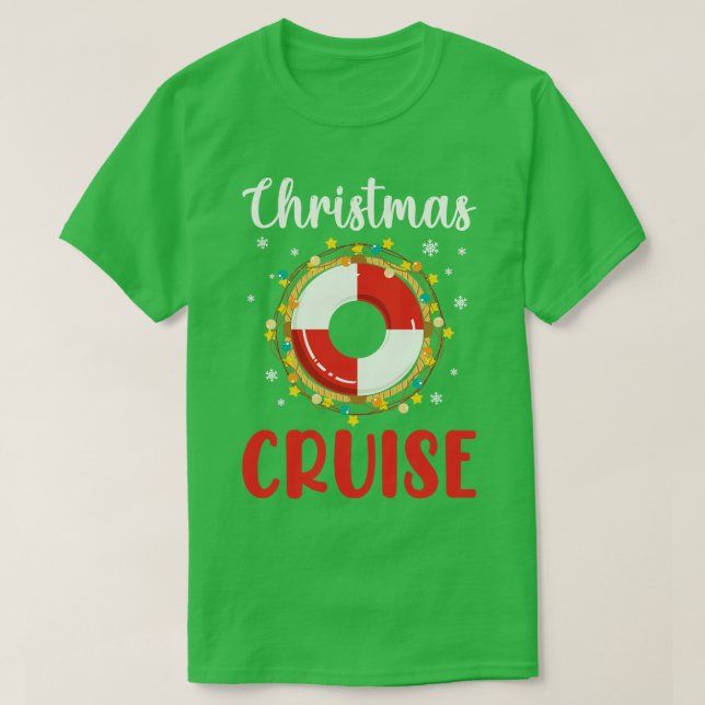 Camiseta Cruceros navidades (Diseño del anverso)