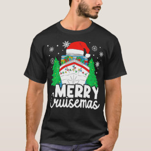Camiseta Cruceros navideños Navidades cruceros familiares
