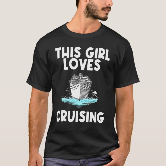 Camiseta Cruceros Para Chicas Carnaval De Niños Viajes Por  (Anverso)