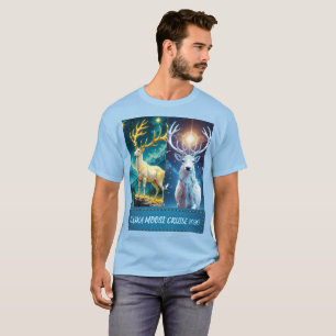 Camiseta Cruceros por Alaska con alces y vida silvestre 202