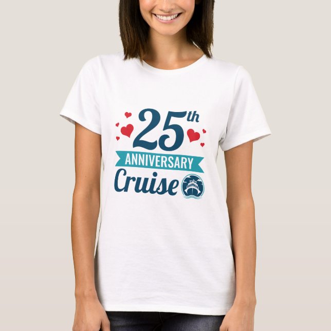 Camiseta Cruceros por el 25 aniversario (Anverso)