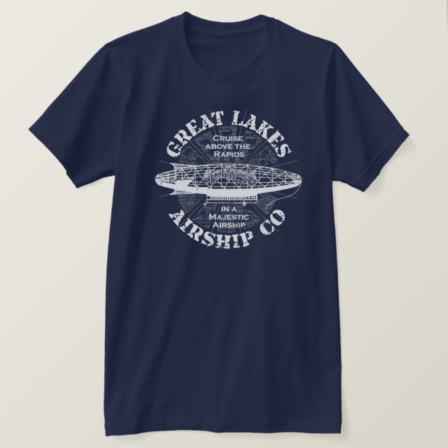 Camiseta Cruceros por la zona de los Grandes Lagos en direc (Anverso del diseño)
