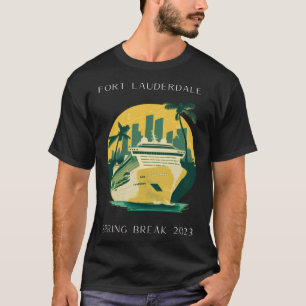Camiseta Cruceros Spring Break Fort Lauderdale Florida 2023