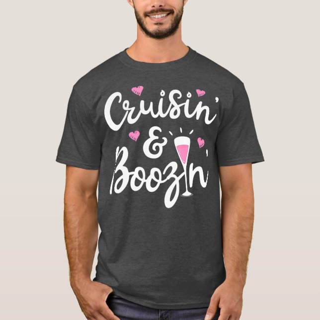 Camiseta Cruceros Y Cruceros Boozin (Anverso)