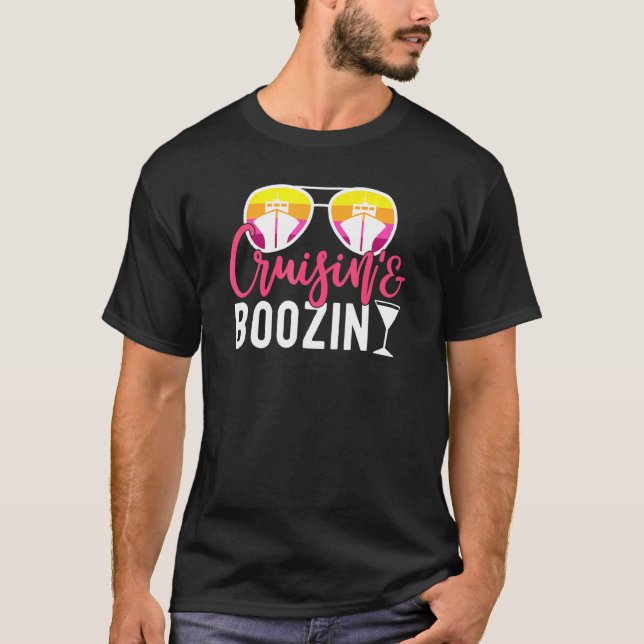 Camiseta Cruceros Y Cruceros Boozin (Anverso)