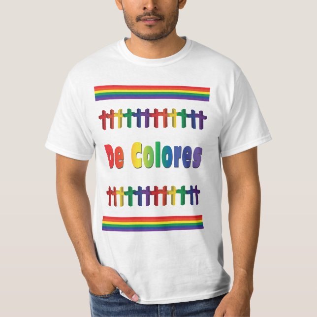 Camiseta Cruces de DeColores que marchan (Anverso)
