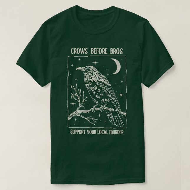 Camiseta Cruces divertidos antes de que los hermanos apoyen (Diseño del anverso)