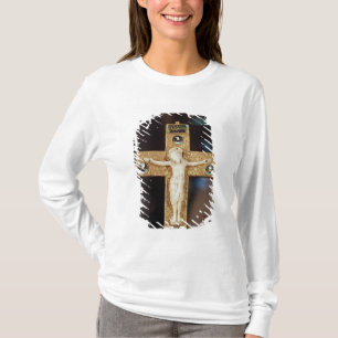 Camiseta Crucifijo del relicario, Cristo de marfil en cruz