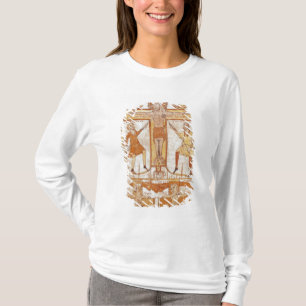 Camiseta Crucifixión y división de ropa del