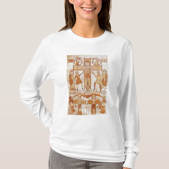 Camiseta Crucifixión y división de ropa del (Anverso)