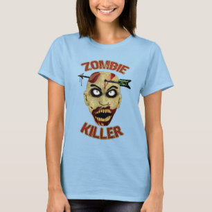 Camiseta Crucigrama asesino zombi