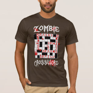 Camiseta Crucigrama del zombi