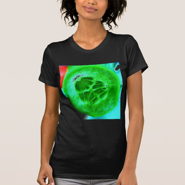 Camiseta cruda de la comida (Anverso)
