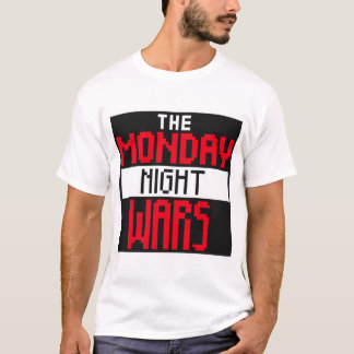 Camiseta crudaLas guerras de la noche del lunes