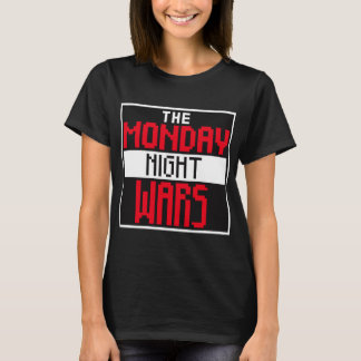 Camiseta crudaLas guerras de la noche del lunes
