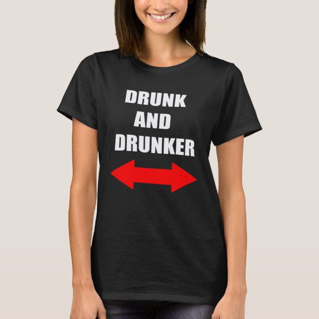 Camiseta Cruise Alcohol Drinking Drunk and Drunker (Anverso)