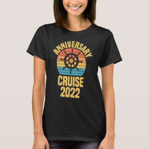 Camiseta Cruise Aniversario 2022 Cruceros Pareja A