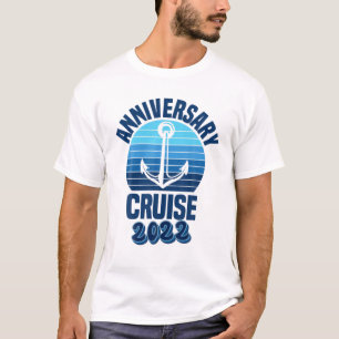 Camiseta Cruise Aniversario 2022 Cruceros Pareja A